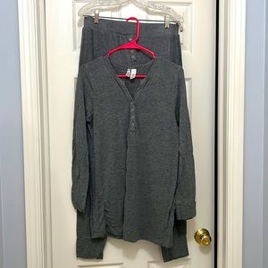 Postpartum pajamas - great for nursing